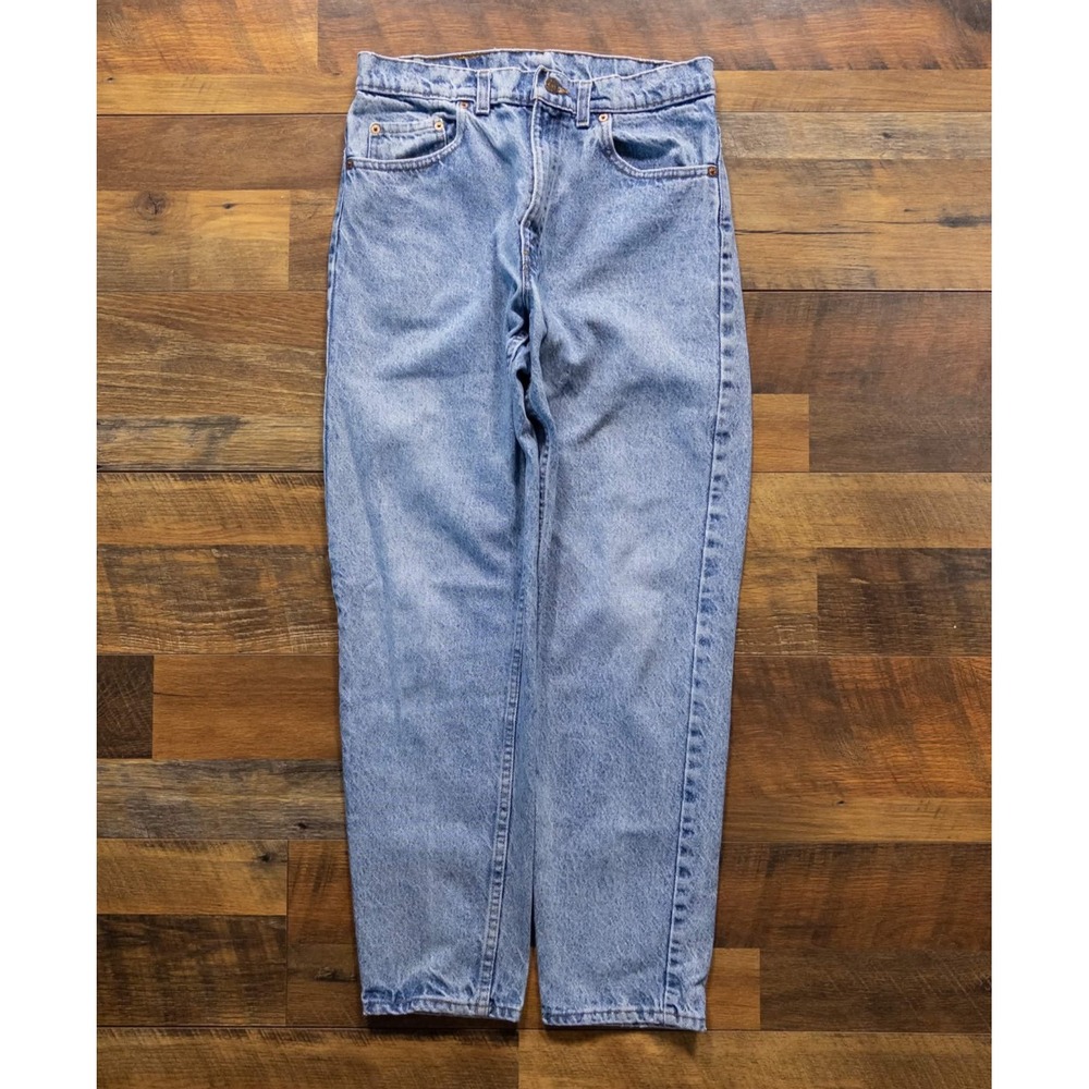 Vintage 1991 Levis 550 Jeans Men's 32x30 Made in USA Light Wash Relaxed Tapered